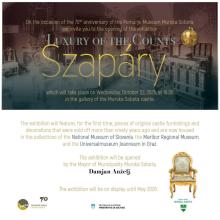 Invitation to the exhibition opening